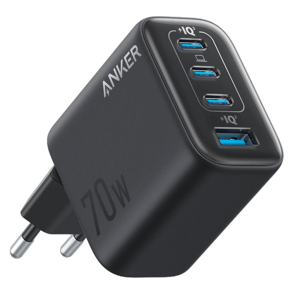 Anker Zolo B121CL11 Wall Charger 3x Type-C + USB + Type-C Cable 70W