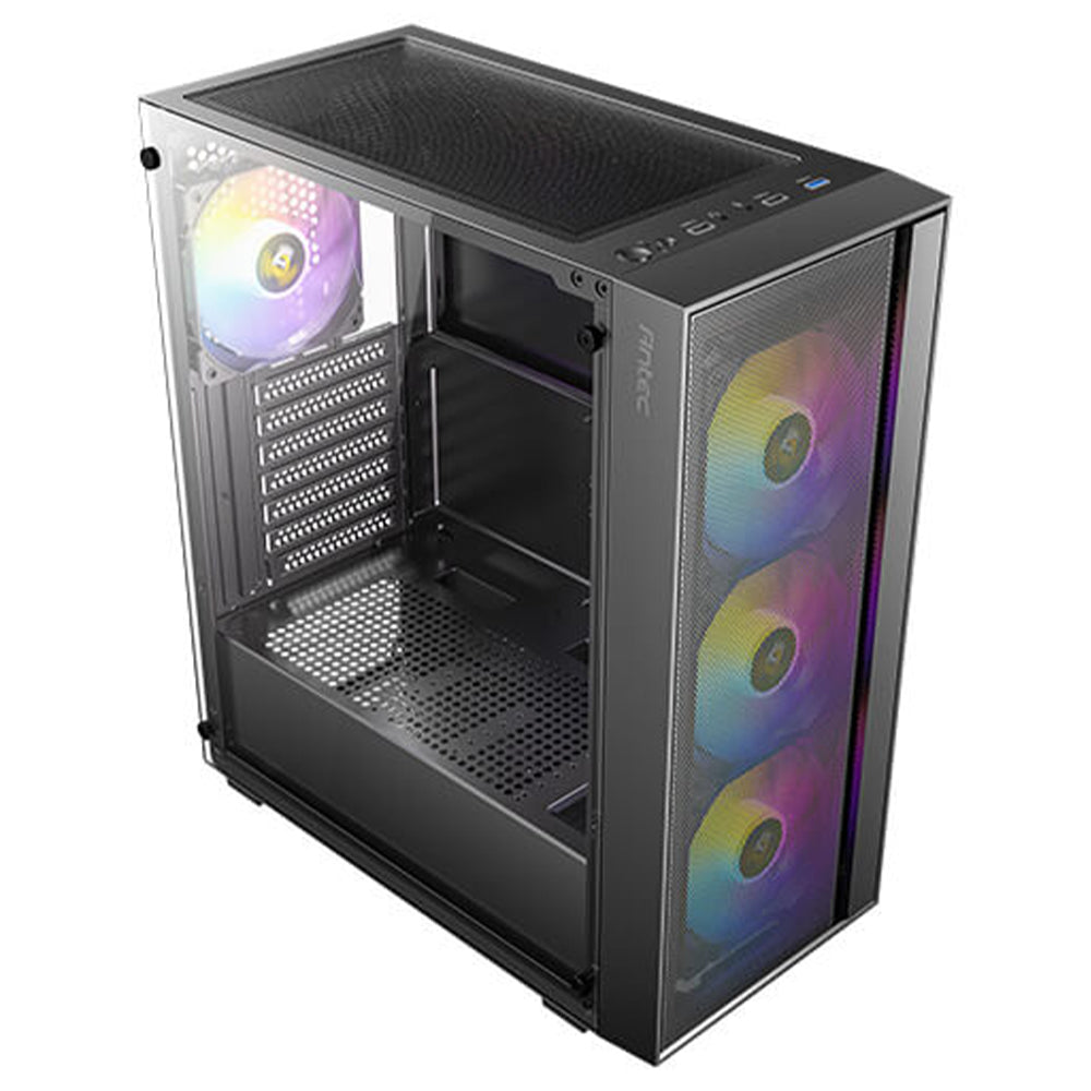 Antec AX65 ARGB Gaming Mid Tower Case + Antec Atom B750 80 Plus Bronze Power Supply 750W