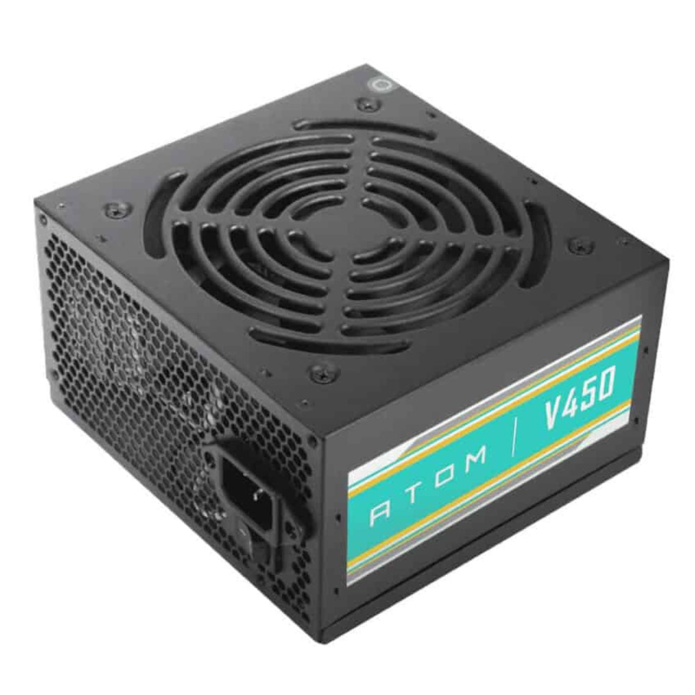 Antec AX65 ARGB Gaming Mid Tower Case + Atom V450 Power Supply 450W