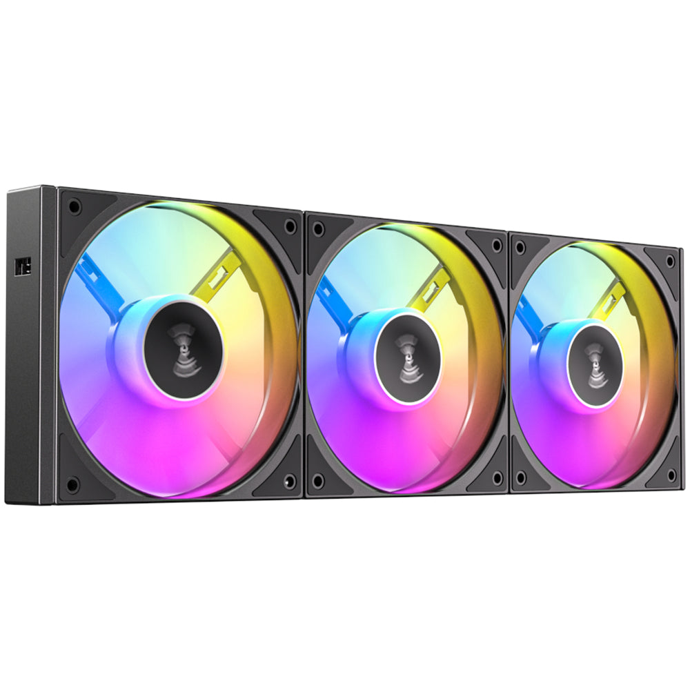 Antec Connect 120 ARGB Triple Case Fan Kit - Black