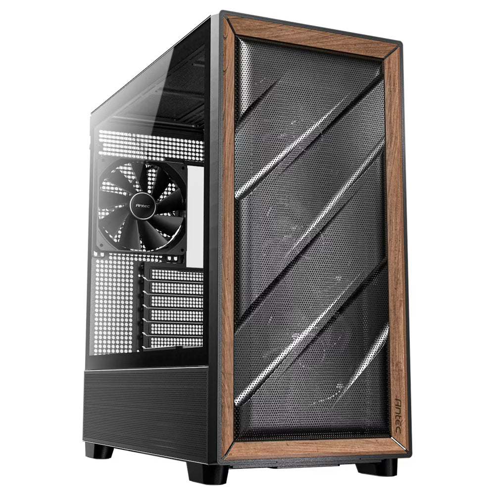 Antec FLUX ARGB Gaming Mid Tower Case - Black