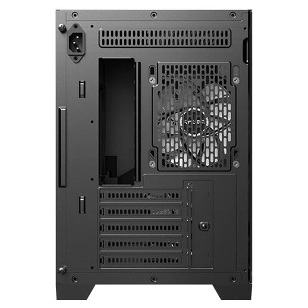 Antec FLUX M ARGB Gaming Micro Tower Case - Black
