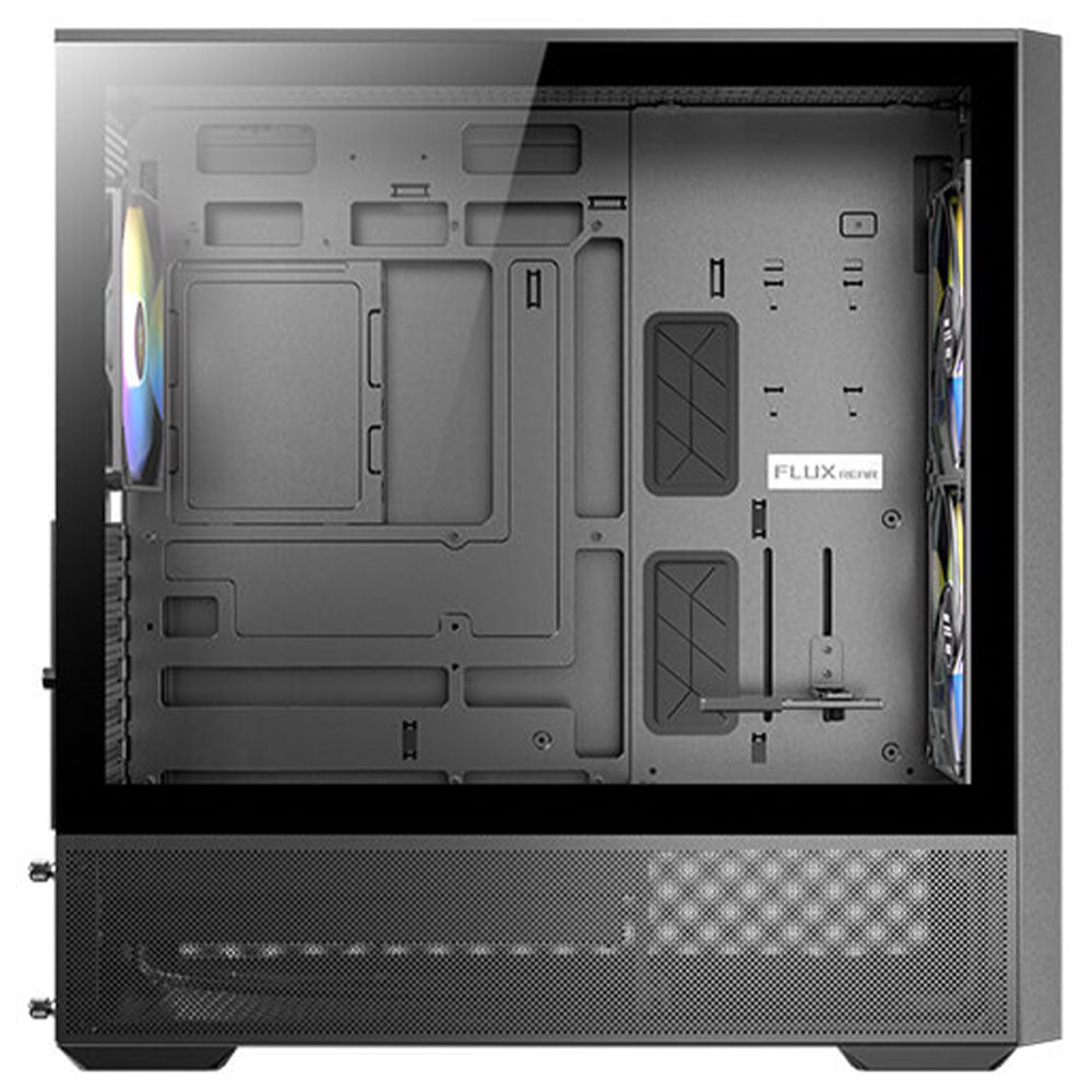 Antec FLUX REAR ARGB Gaming Mid Tower Case - Black