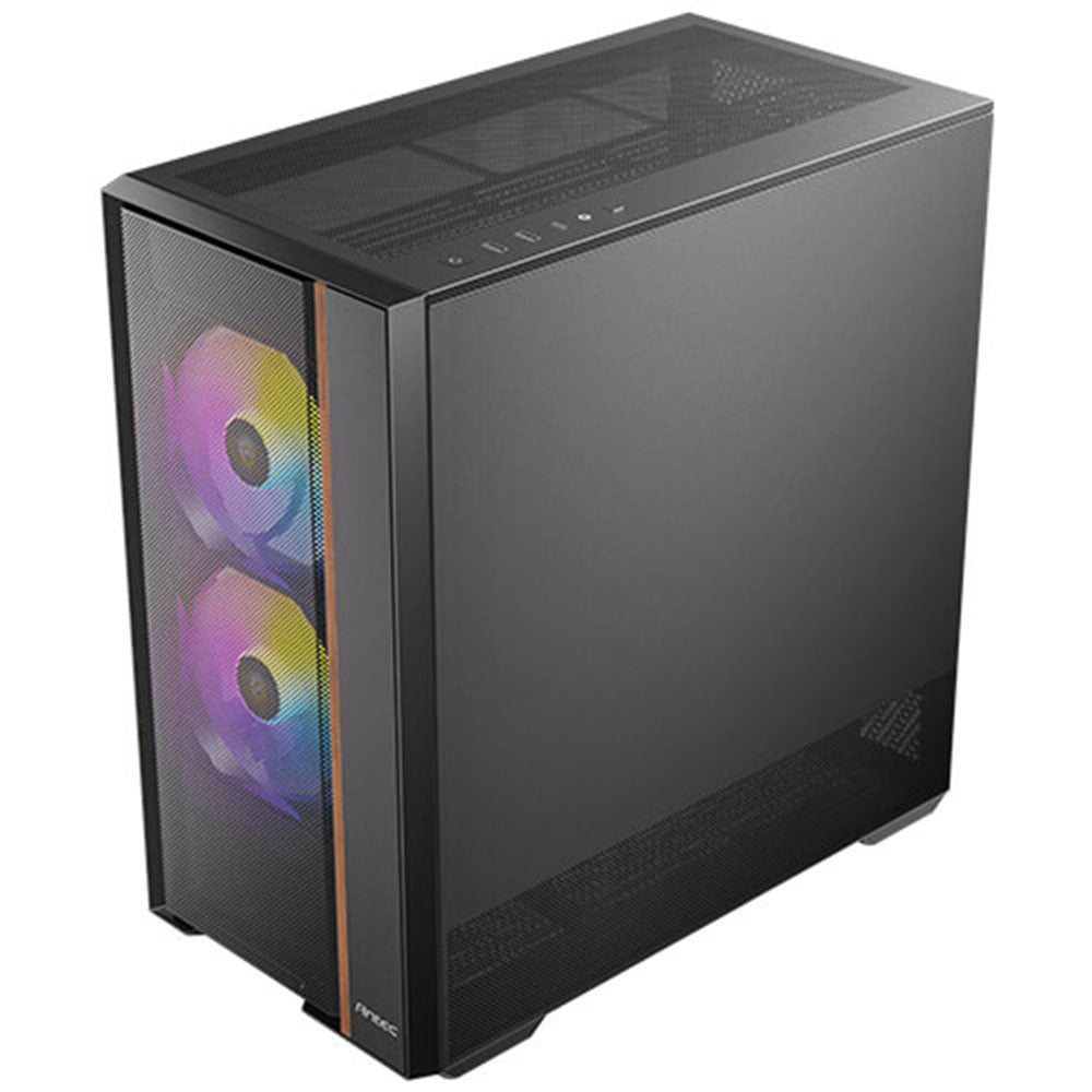 Antec FLUX REAR ARGB Gaming Mid Tower Case - Black