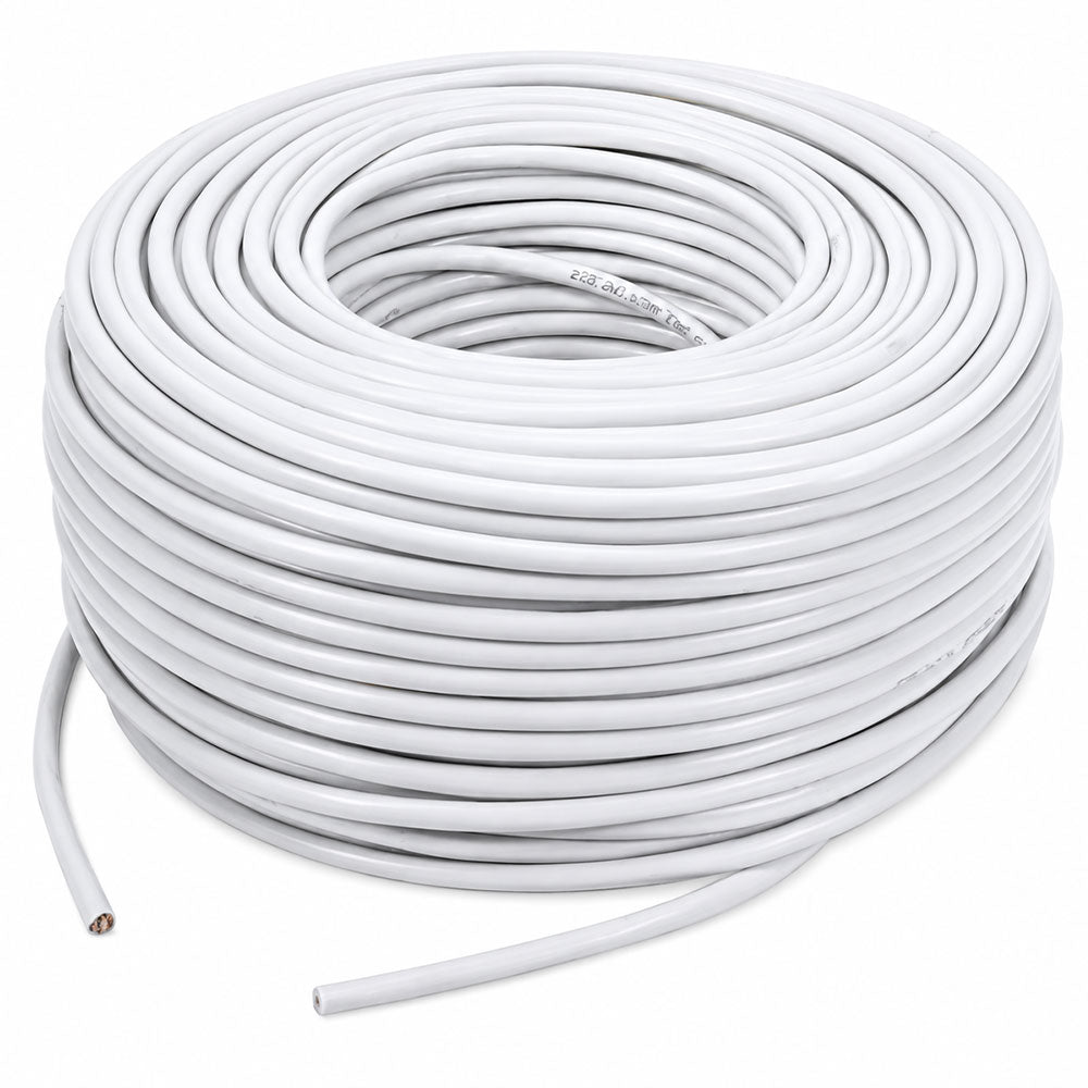 Aplus AB17200 Coaxial Cable RG174 200m - White