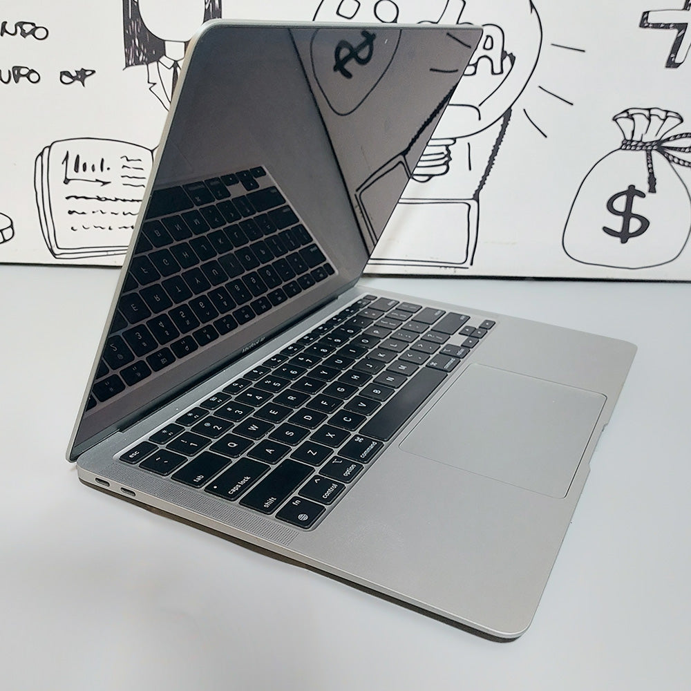 لاب توب ابل MacBook Air 2020 (ابل M1 كور 8 - رام 8 جيجابايت M.2 NVMe 250GB - DDR4 - ابل M1 كور 7 جرافيكس - شاشة 13.3 بوصة 2K - كاميرا) استعمال خارج