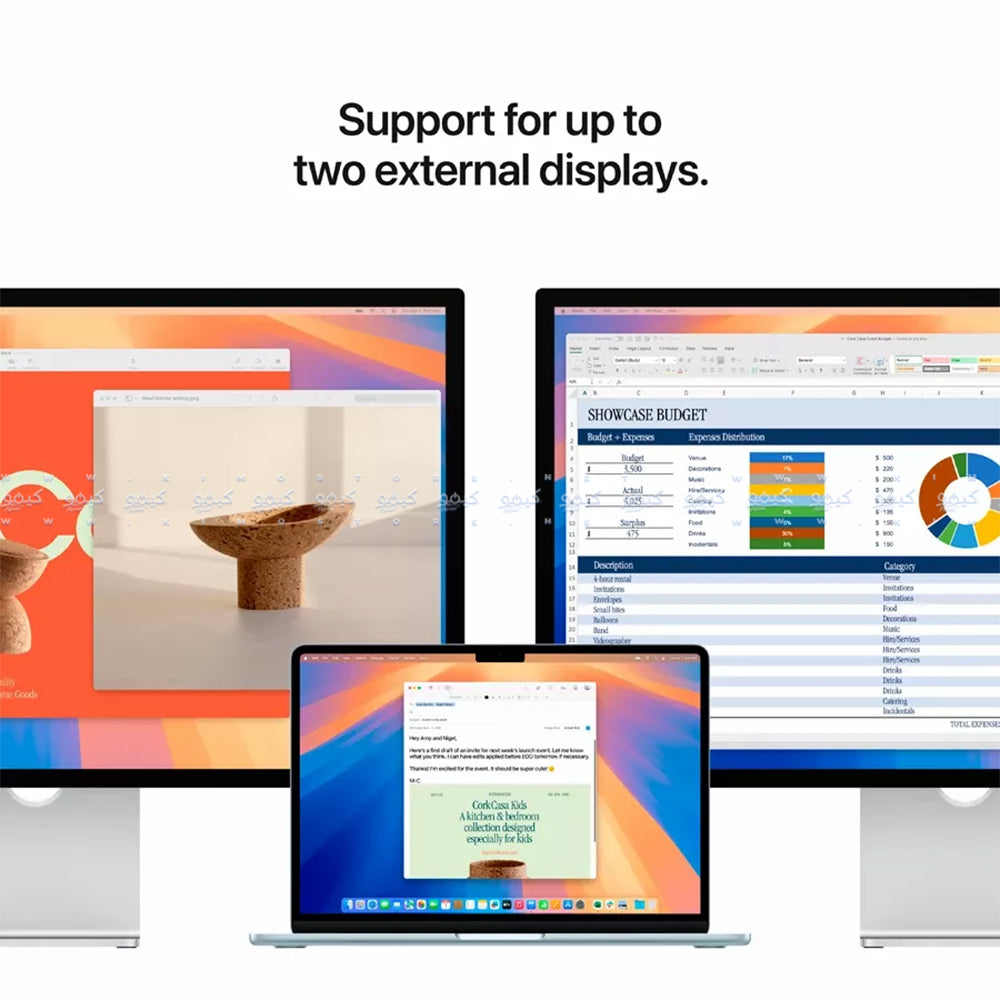 Apple MacBook Air A3240 Laptop (Apple M4-10 Core - 16GB Ram - M.2 NVMe 256GB - 8-core Graphics - 13.6 Inch IPS) - Midnight