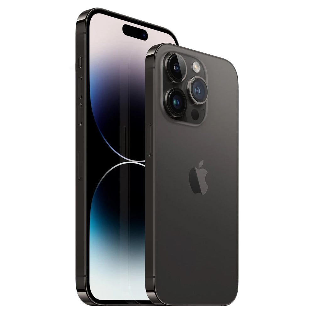 موبايل ايفون 14 Pro Max (256 جيجابايت / 6 جيجابايت رام / شاشة 6.7 بوصة / تقنية 5G / بطارية %79) استعمال خارج - اسود