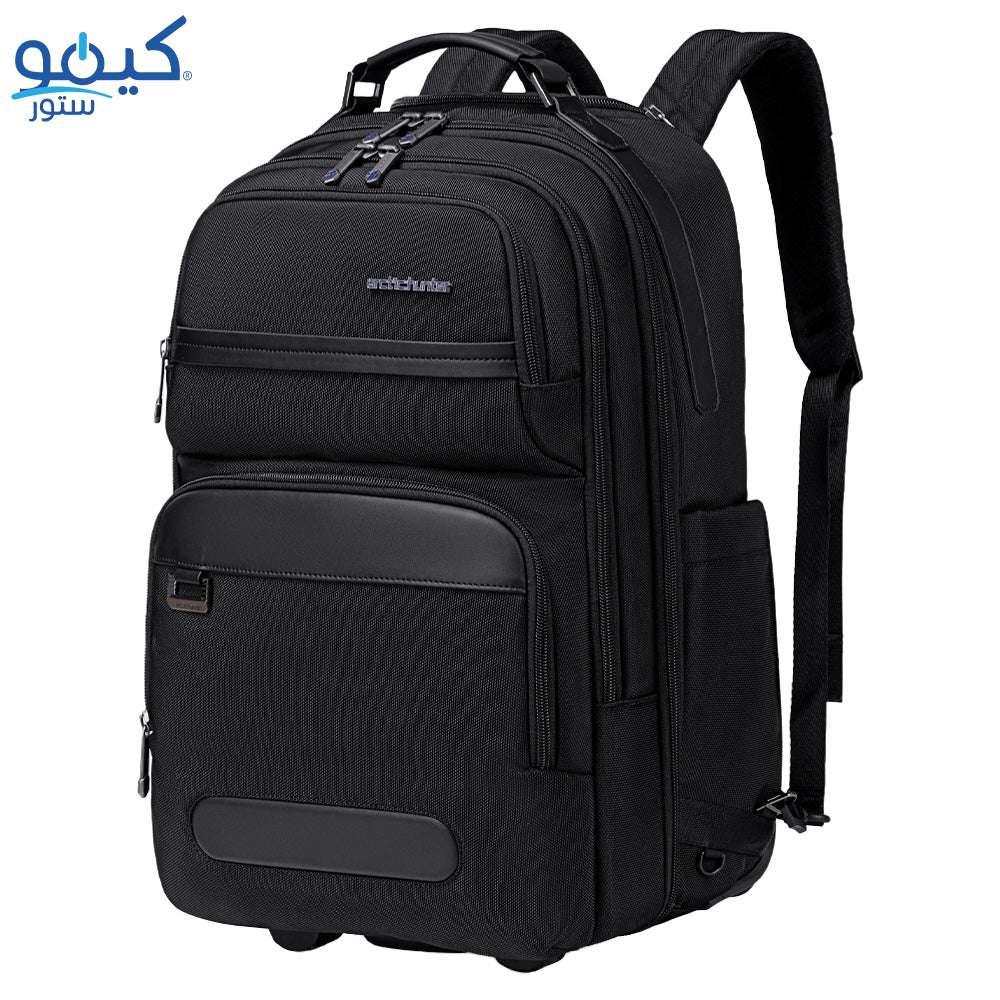 Arctic Hunter LG00656-1 Trolley Laptop Backpack - Black