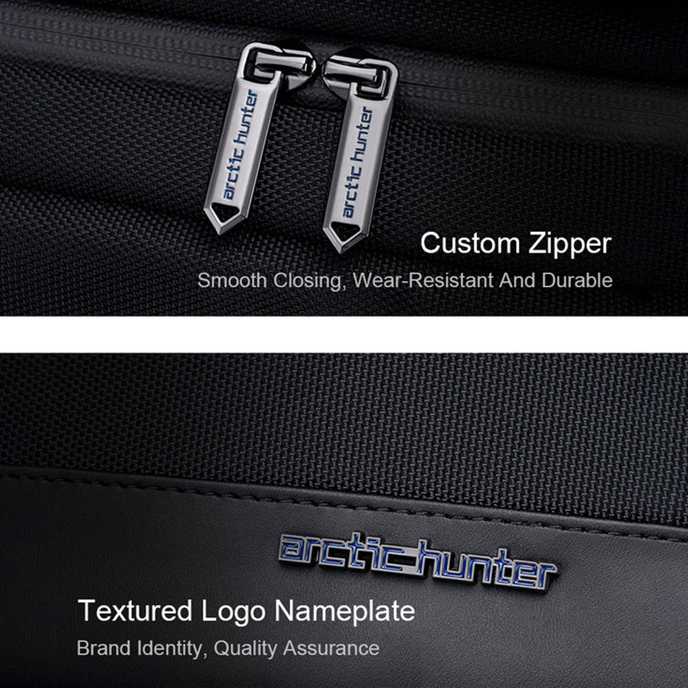 Hunter B00671 Laptop Backpack - Black