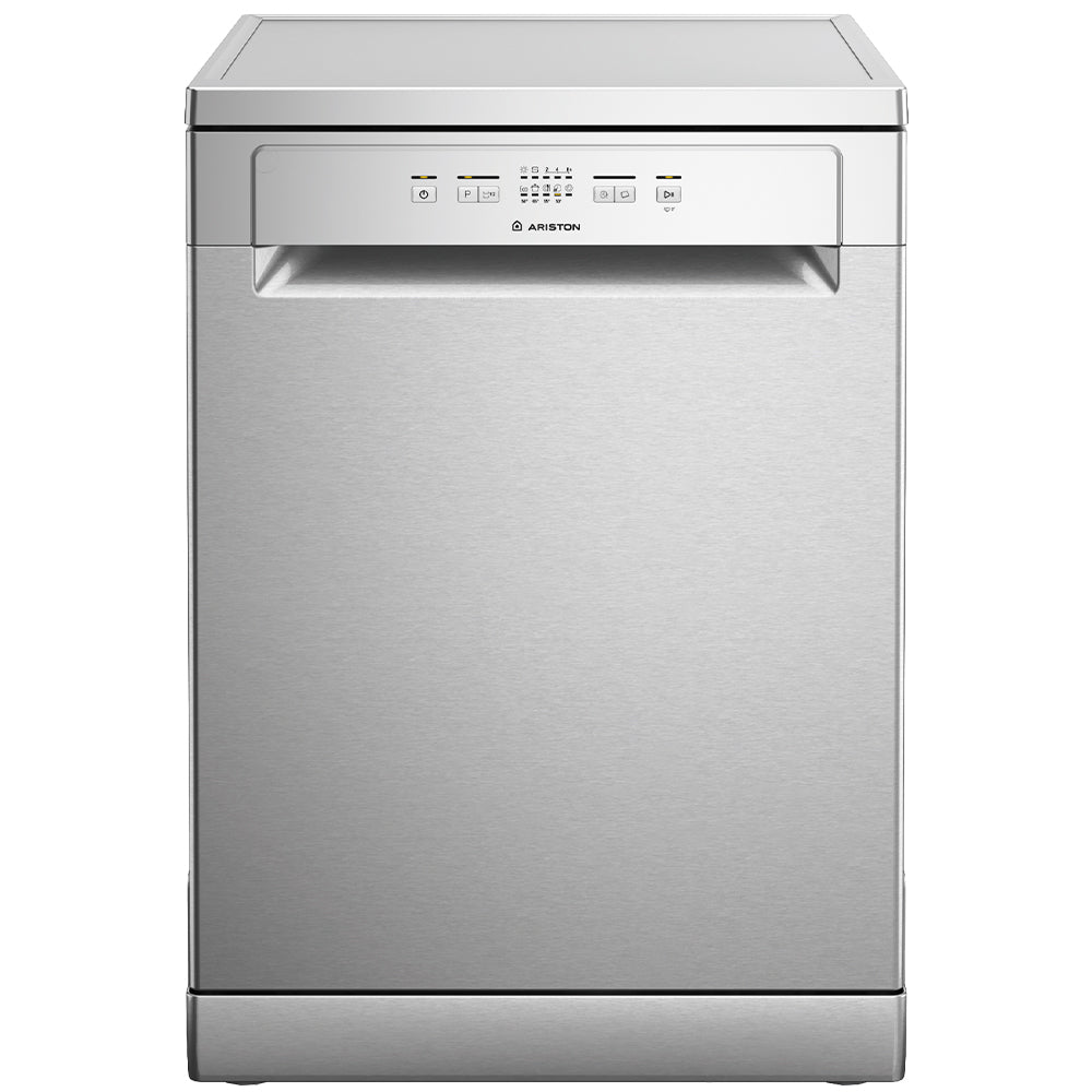 Ariston Free Standing Dishwasher LFC 2B19 X 13 Person 5 Program 60cm - Inox
