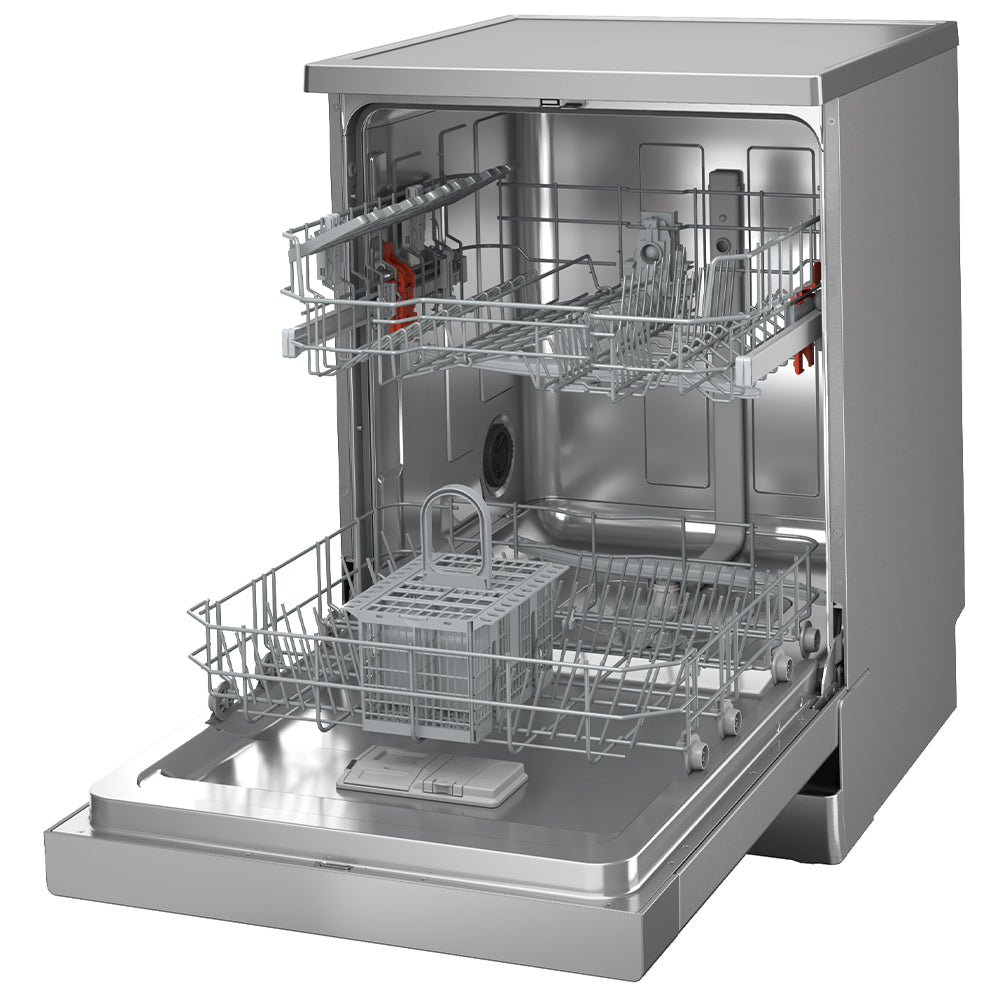 Ariston Free Standing Dishwasher LFC 2B19 X 13 Person 5 Program 60cm - Inox