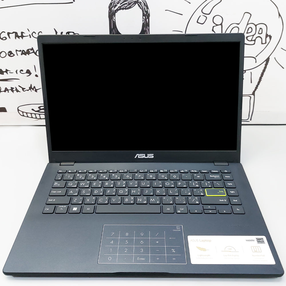 لاب توب أسوس E410MA-BV001W (انتل سيليرون N4020 - رام 4 جيجابايت M.2 256GB - DDR4 - انتل UHD جرافيكس - شاشة 14.0 بوصة HD - كاميرا) استعمال