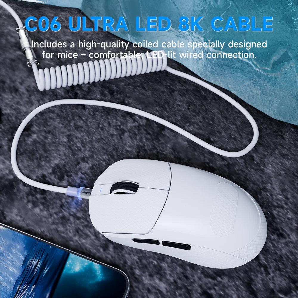 Attack Shark X8 Plus Triple Mode Bluetooth Wireless
