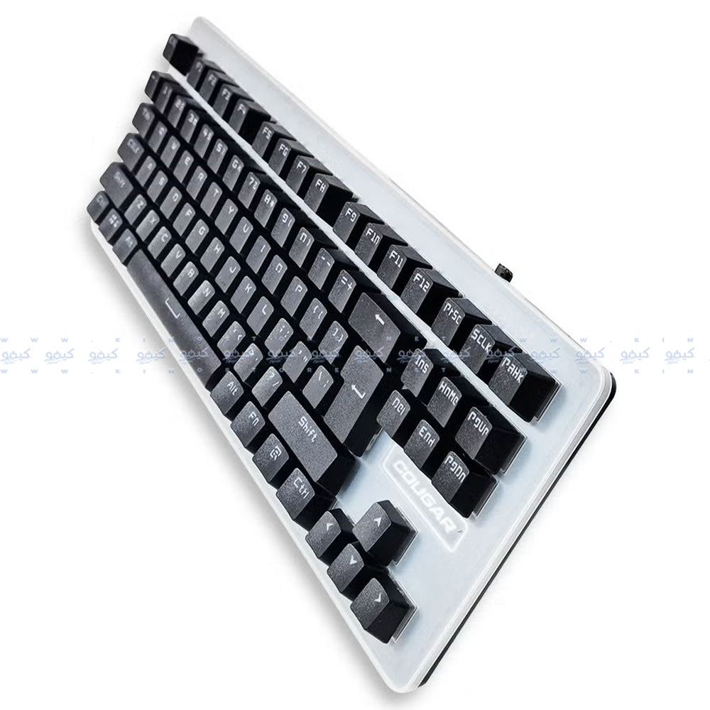 كيبورد اولا سلكى جيمنج سويتش ازرق إنجليزى و عربي Wind F3287 - أسود