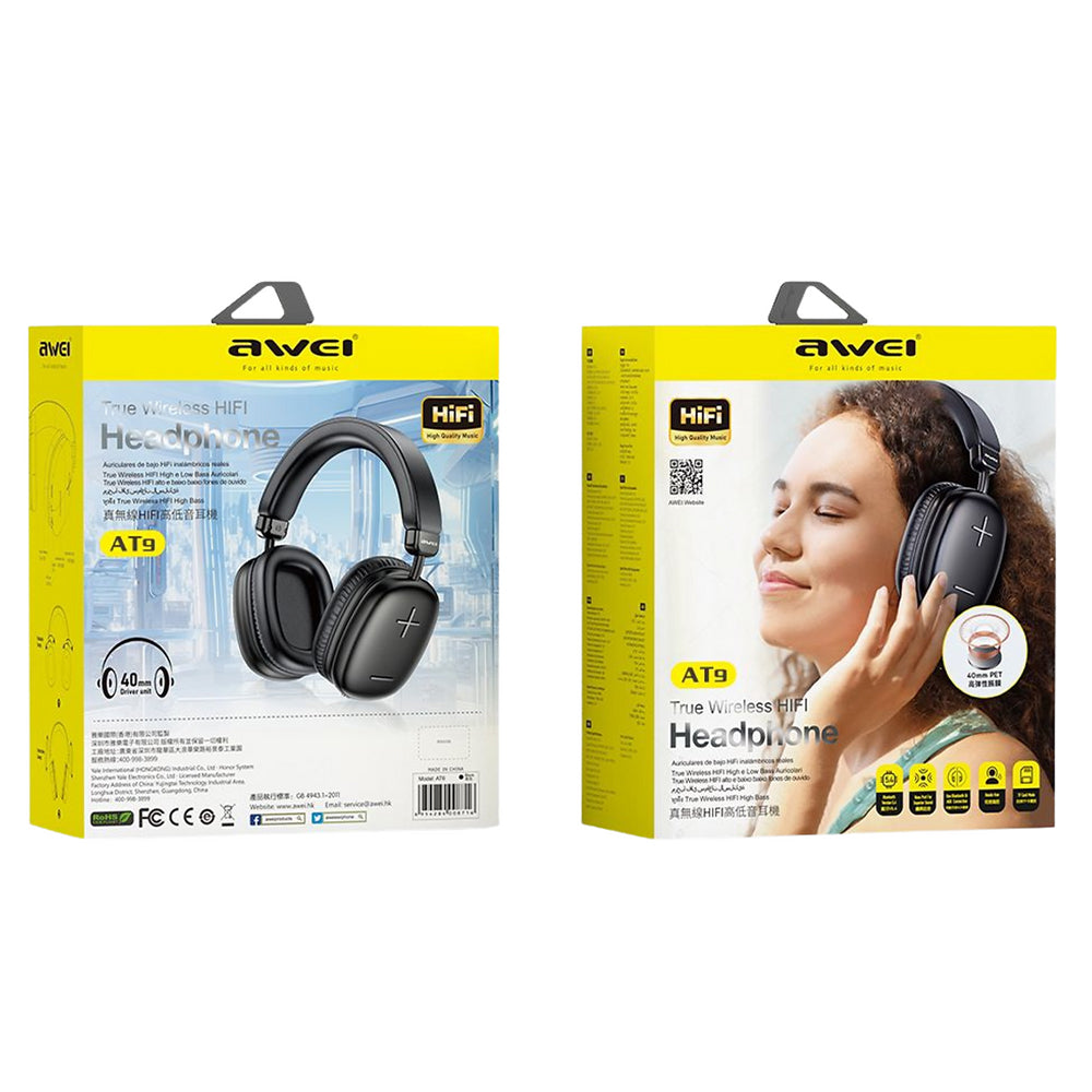 Awei AT9 Bluetooth Headphone