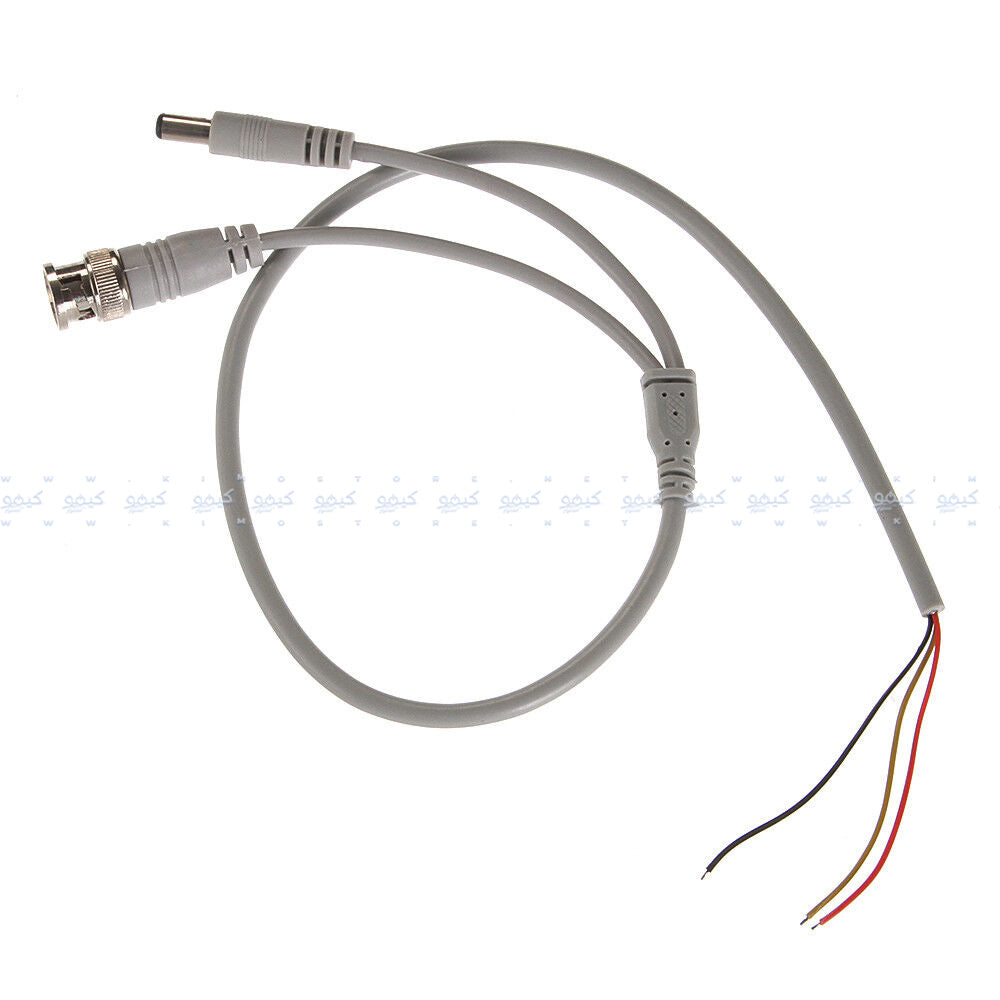 BNC & Power Male Camera Cable