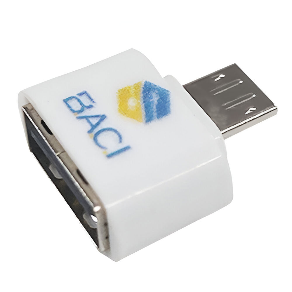 Baci USB 2.0 To Micro OTG Converter - White