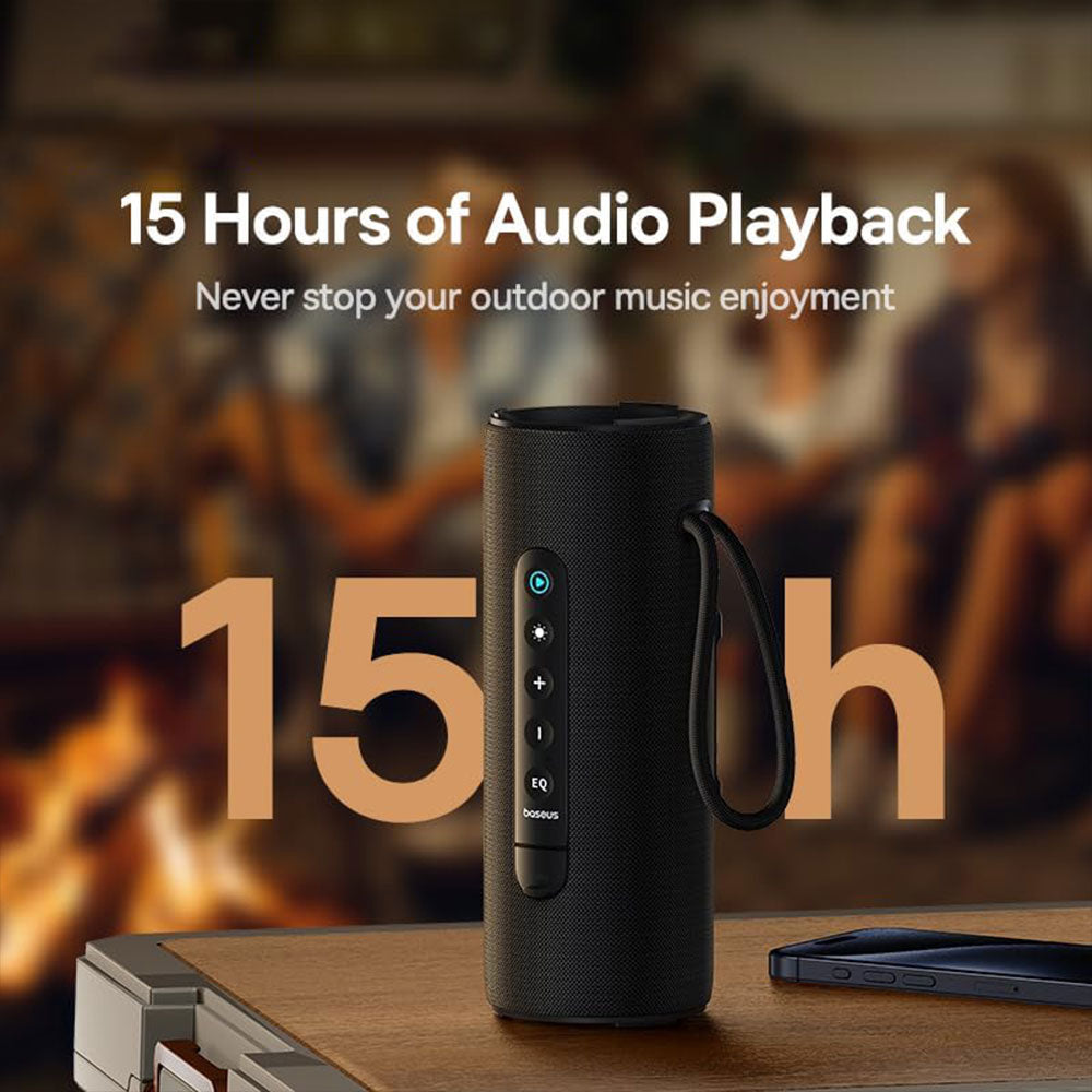 Baseus Portable Bluetooth Speaker - Black