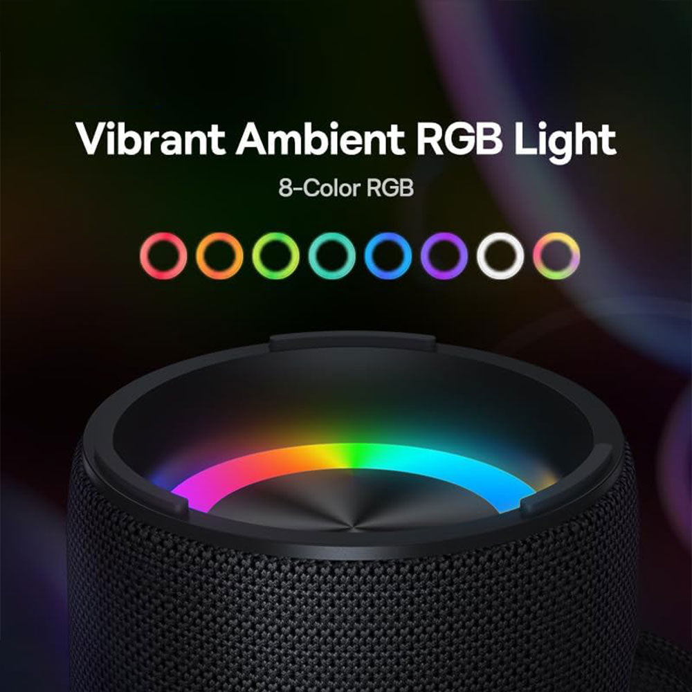 Baseus AeQur VO20 Portable Bluetooth Speaker - Black