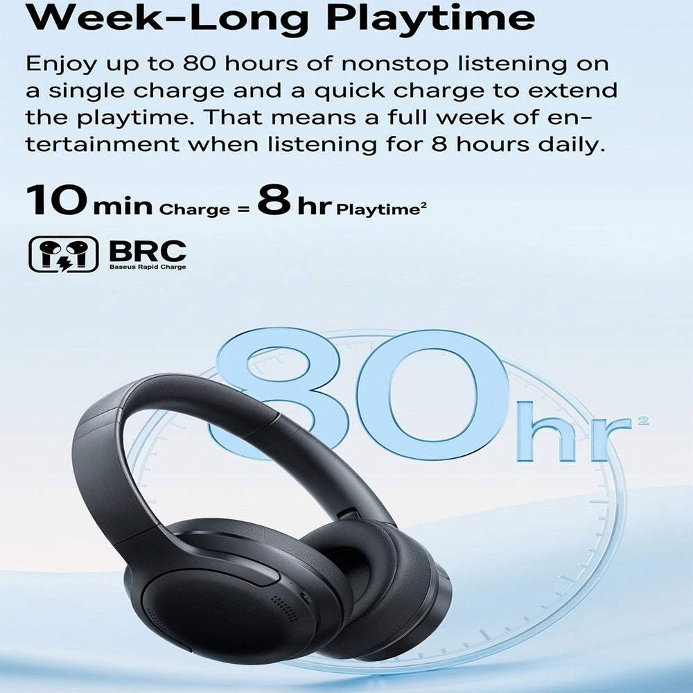 سماعة رأس بلوتوث باسيوس Bass BH1 Lite
