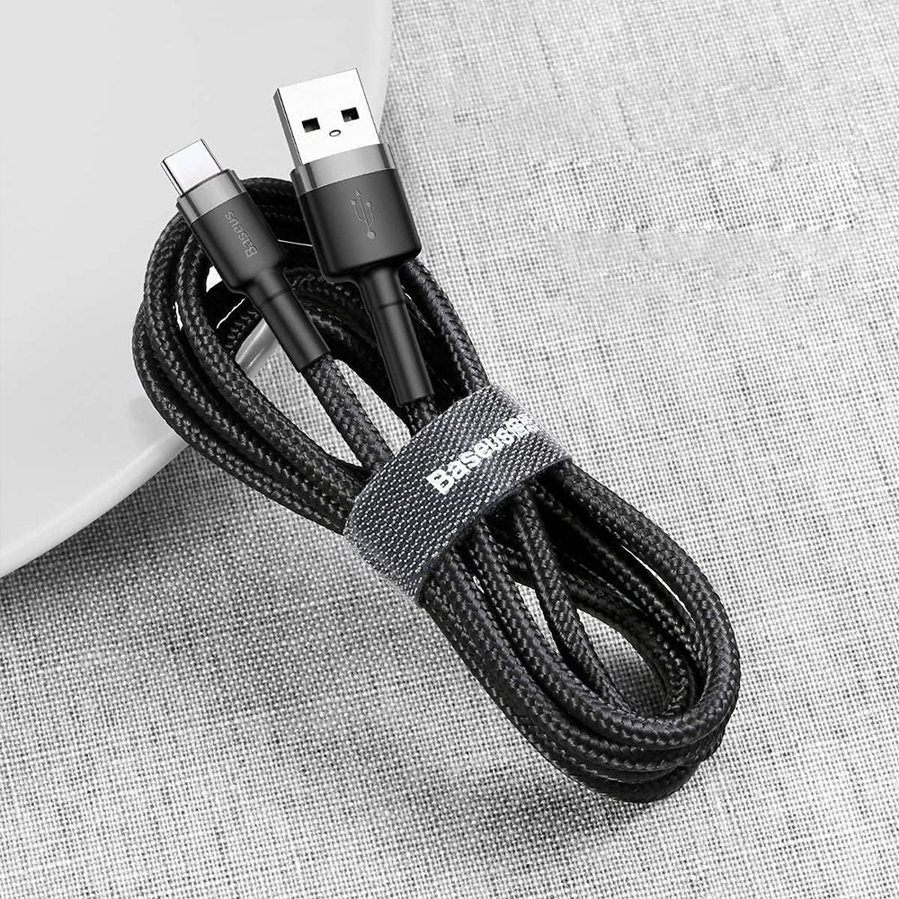 Baseus Cafule CATKLF-BG1 USB To Type-C Cable 3A Fast Charging 1m