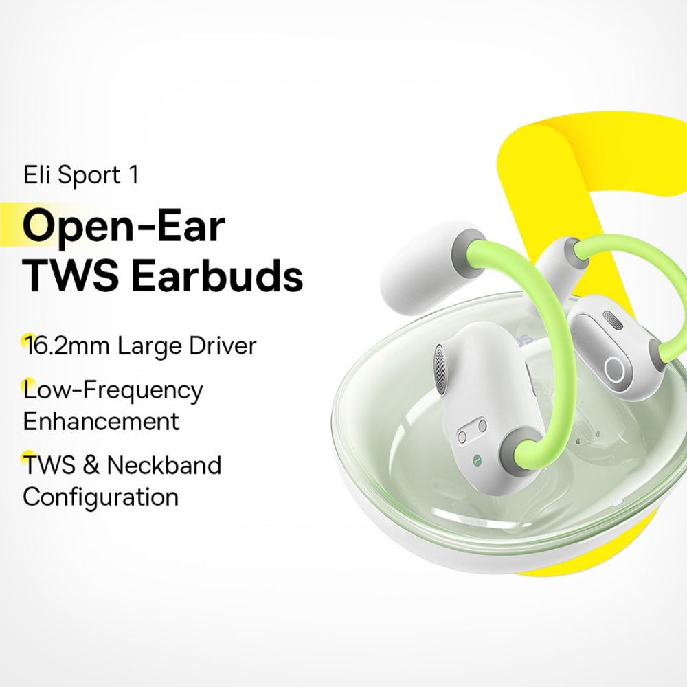 ايربادز باسيوس Eli Sport 1 Open-Ear TWS