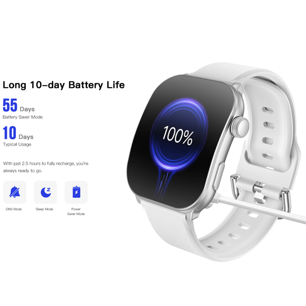 Scykei Civis Smart Watch Black Case With Black Silicone Strap