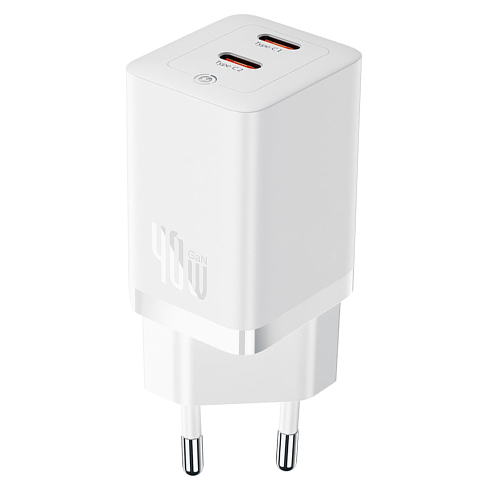 Baseus GaN5 Pro Series CCGAN40CE-M Wall Charger 2x Type-C 40W Fast Charging