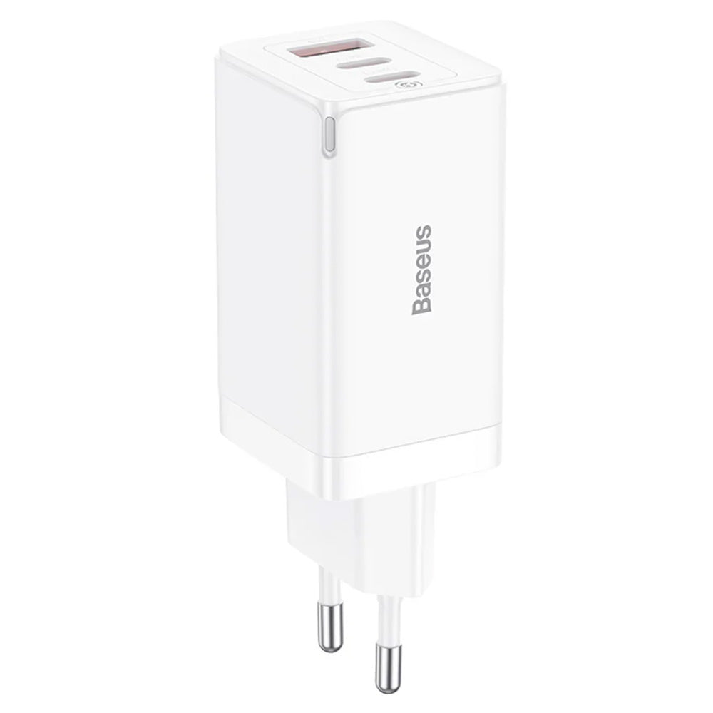 Baseus GaN5 Pro Series CCGAN65E5 Wall Charger 2x Type-C + USB 65W Fast Charging