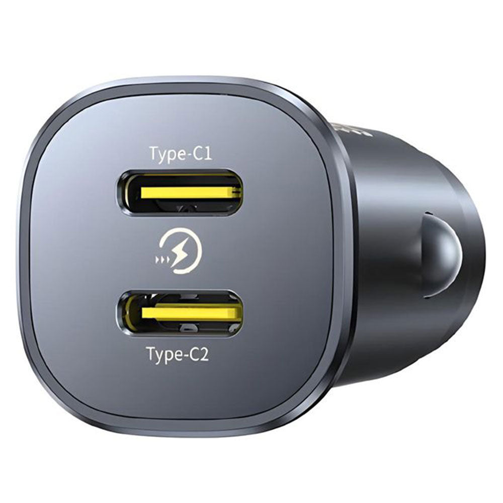 Baseus GoTrip DP1 BS-C15C2 Mini Car Charger 2x Type-C 30W