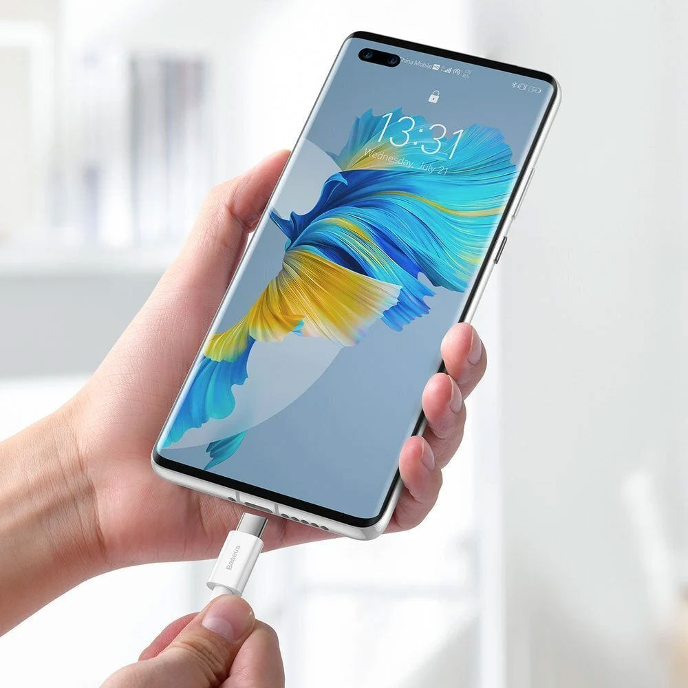 كابل شاحن موبايل باسيوس تايب سي