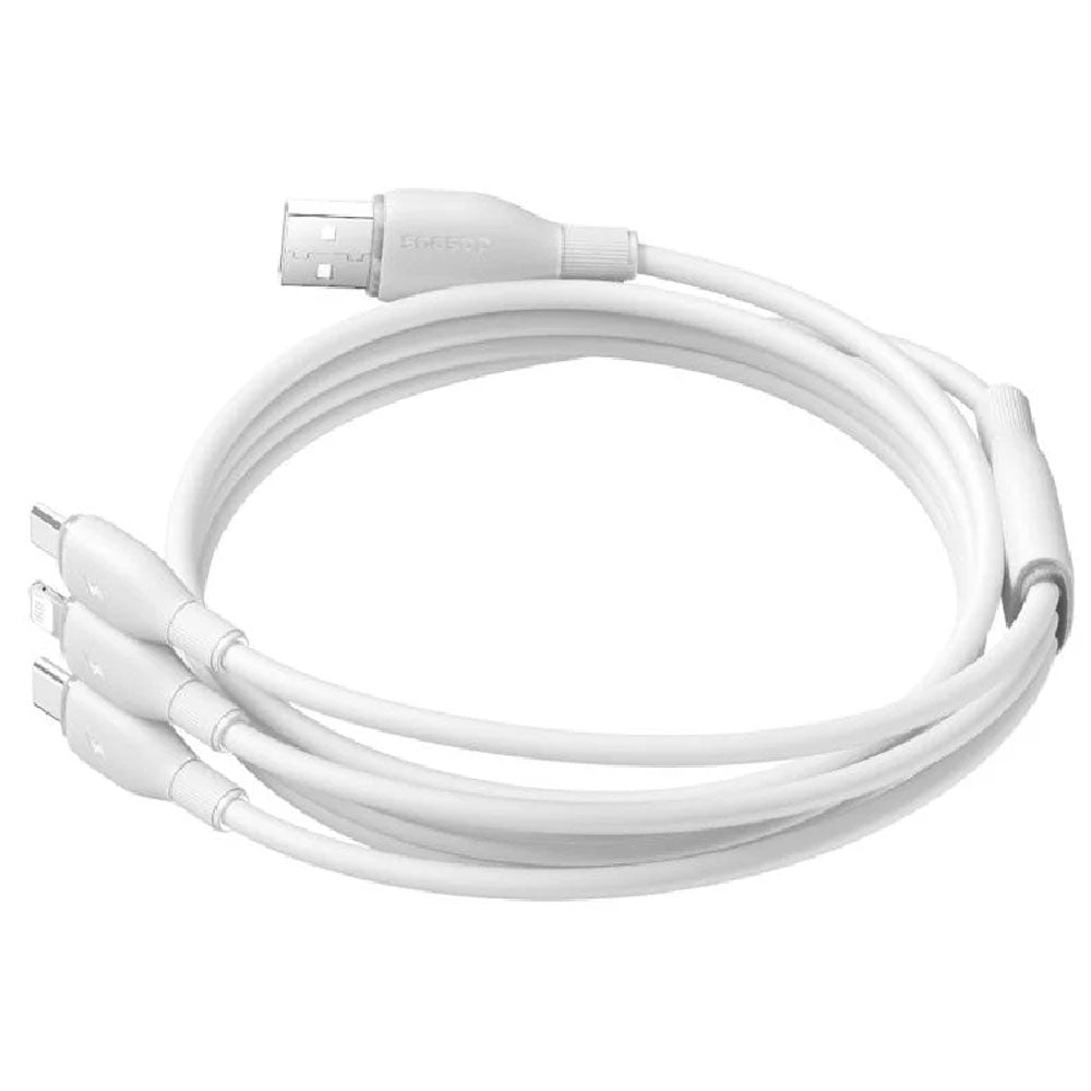 Baseus Ultra-Fast CB000161 USB To (Type-C + Micro + Lightning)