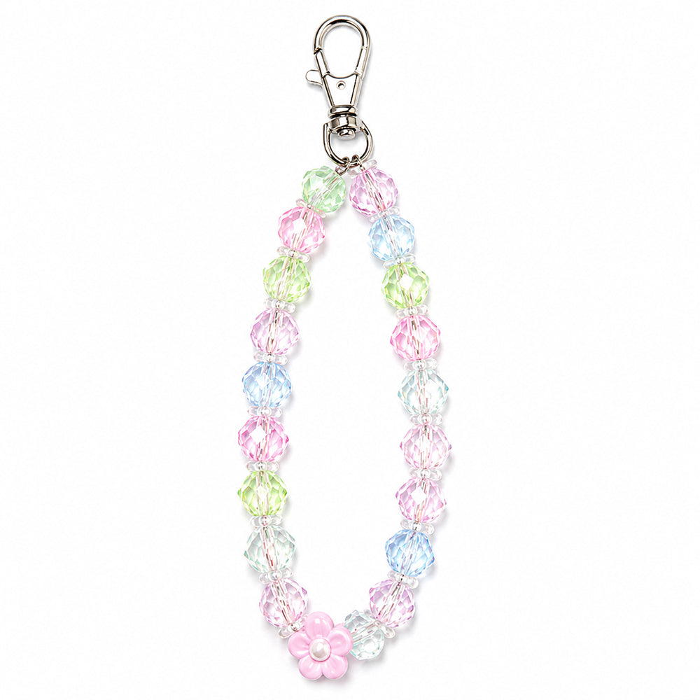 Beaded Mobile Lanyard - Colorful