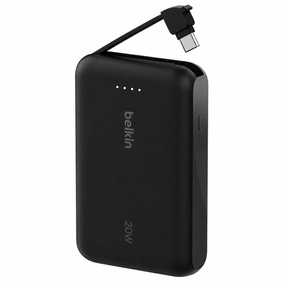 Belkin BoostCharge BPB021 Power Bank Type-C 20W Fast Charging 10000mAh Built-In Type-C Cable