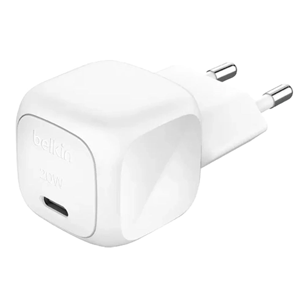 Belkin BoostCharge WCA009KQV3 Wall Charger Type-C 20W Fast Charging - White