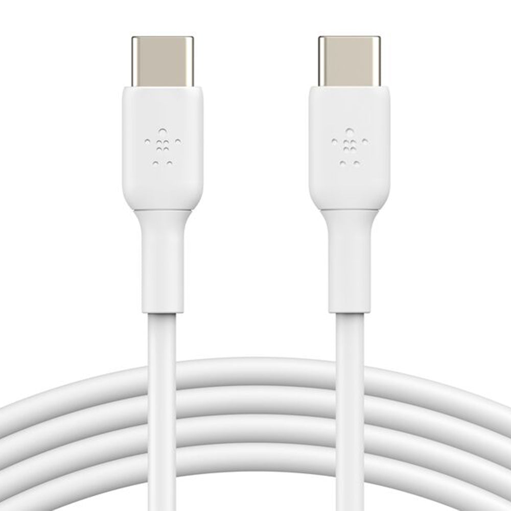 Belkin CAB003 Type-C To Type-C Cable 60W Fast Charging 1m - White