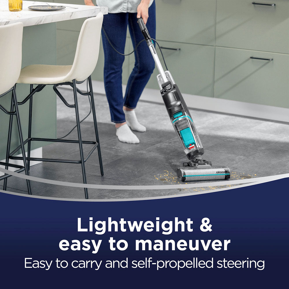 مكنسة كهربائية بيسيل رطب وجاف و أراضي صلبة 420 وات CrossWave HF2 3845E