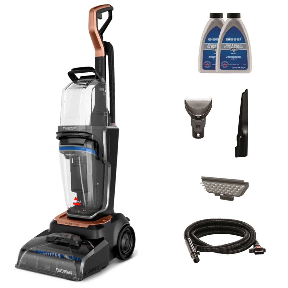 مكنسة غسيل السجاد والمفروشات بيسيل 1400 وات PowerWash HydroSteam 4201K