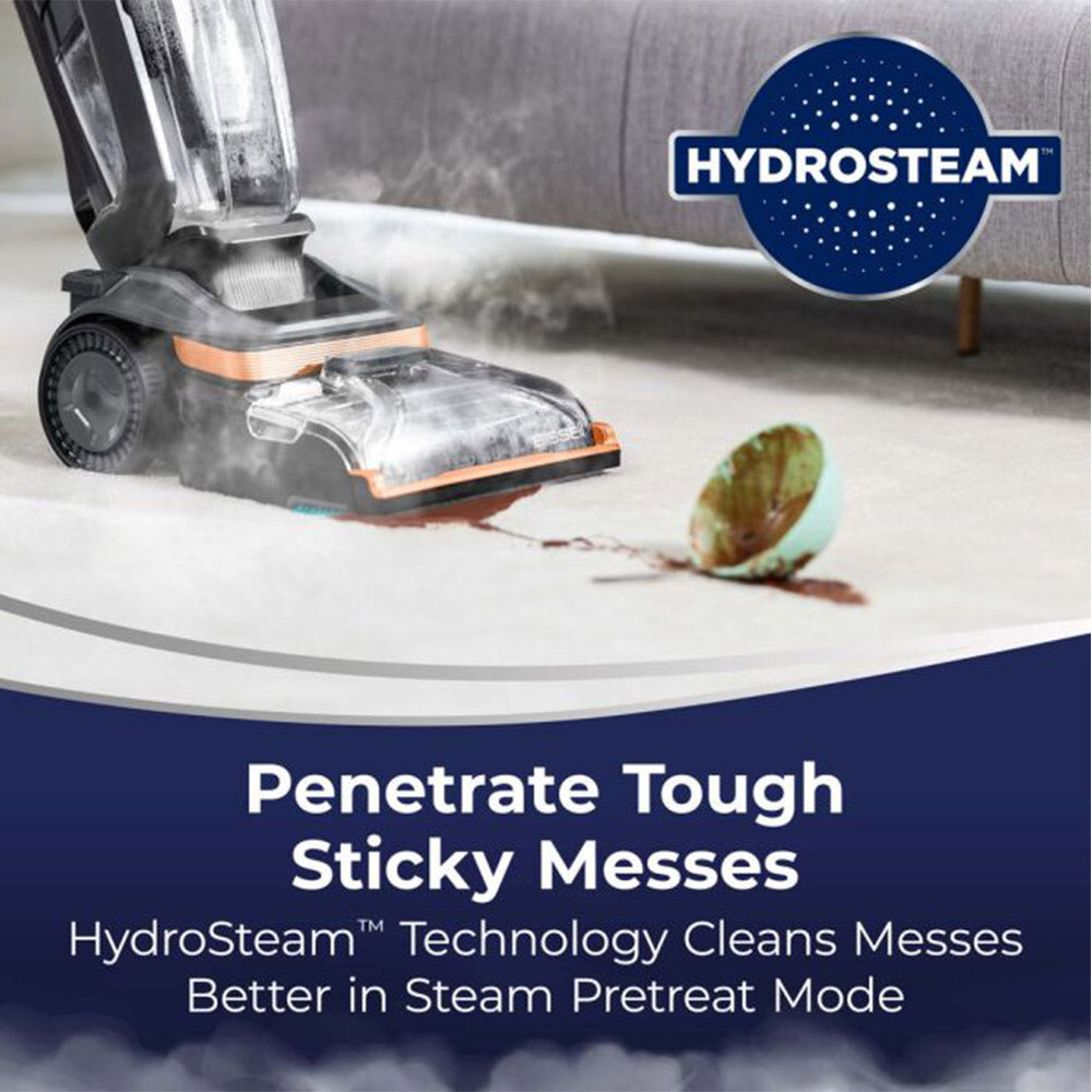 مكنسة غسيل السجاد والمفروشات بيسيل 1249 وات Revolution HydroSteam 3672E