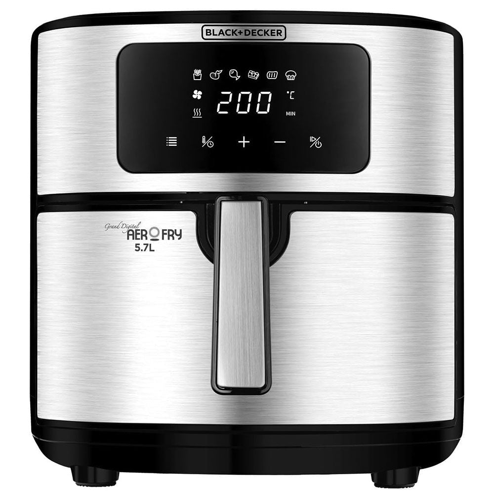 Black + Decker Air Fryer 6 In 1 Aerofry AF7257-B5 5.7L 1500W