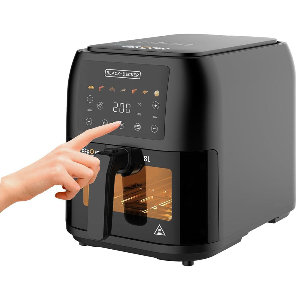 Black + Decker Air Fryer Aerofry SAF80W-B5