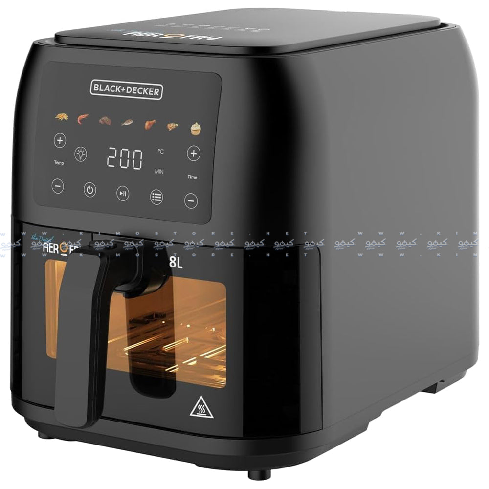 Black + Decker Air Fryer 7 In 1 Aerofry SAF80W-B5