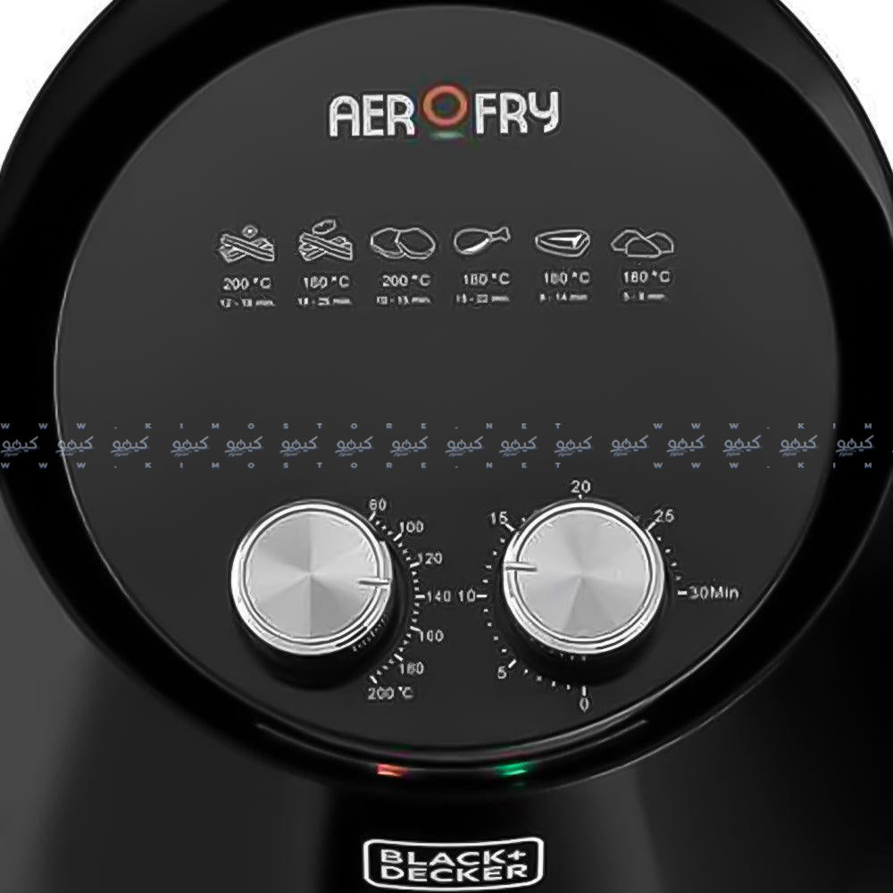 قلاية هوائية بلاك + ديكر 4.5 لتر 1500 وات AF350-B5