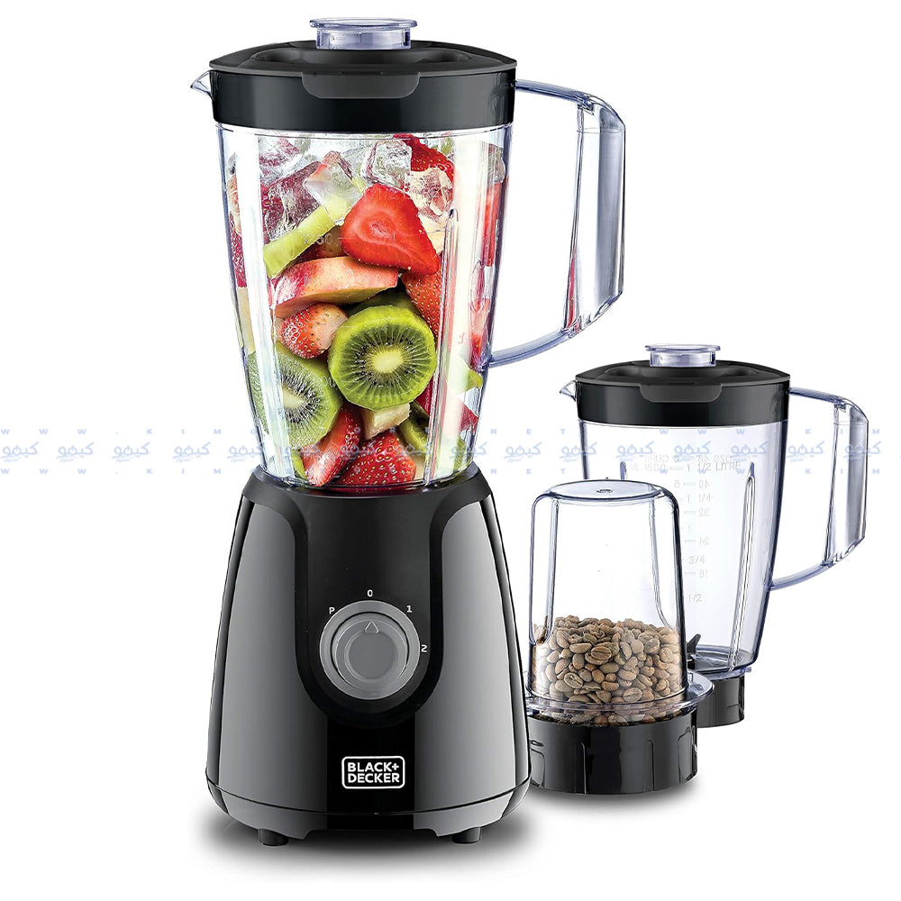 Black + Decker Blender With Extra Jar BX430J-B5 1.5L 400W