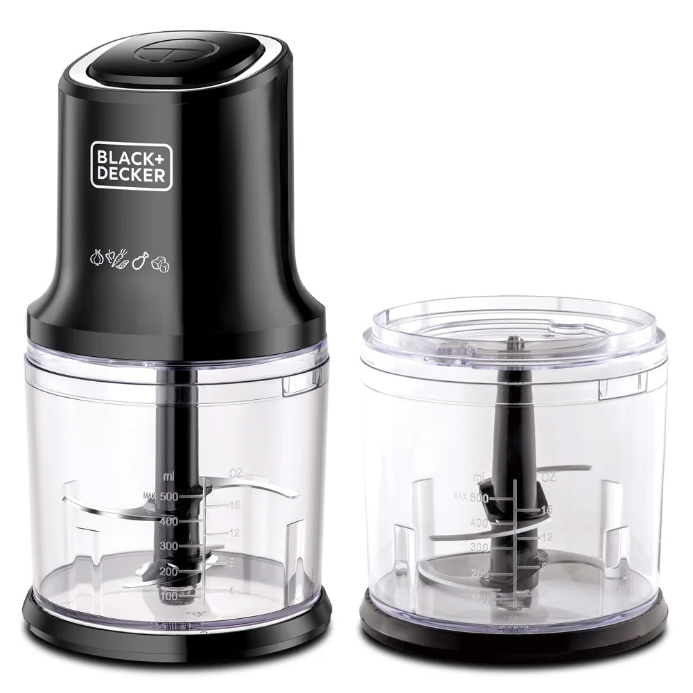Black + Decker Chopper FC500J-B5 With Extra Jar 0.5L 500W