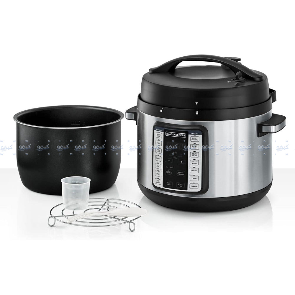 Black + Decker EZ Smart Steam Pot 9in1 Electric