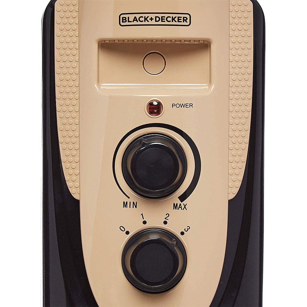 دفاية كهربائية زيت بلاك + ديكر 2500 وات OR011FD-B9