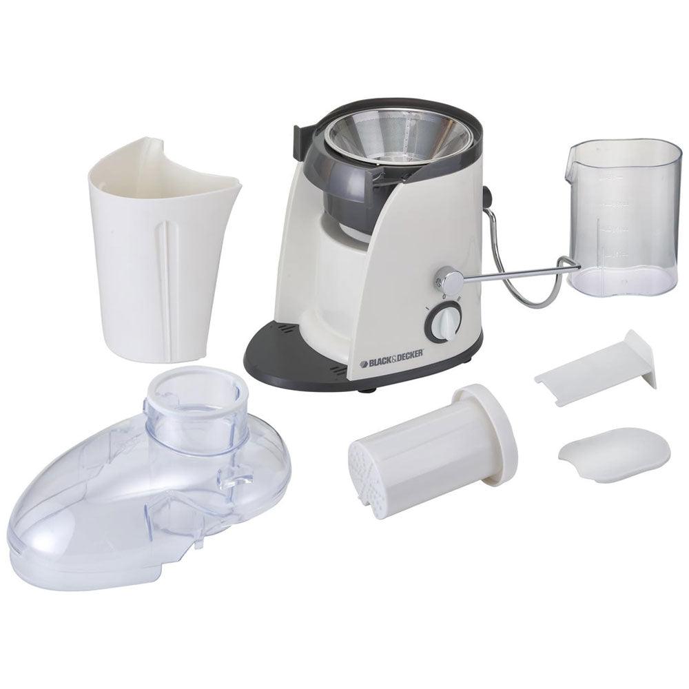 Black + Decker Juice Extractor JE400 0.35L 400W - Kimo Store