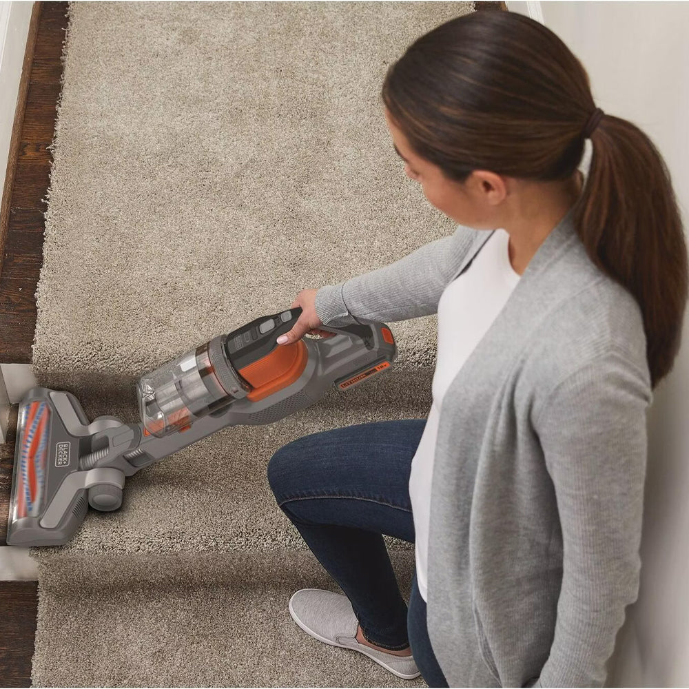 مكنسة كهربائية لاسلكية بلاك + ديكر 0.65 لتر 18 فولت BHFEV182C PowerSeries Extreme